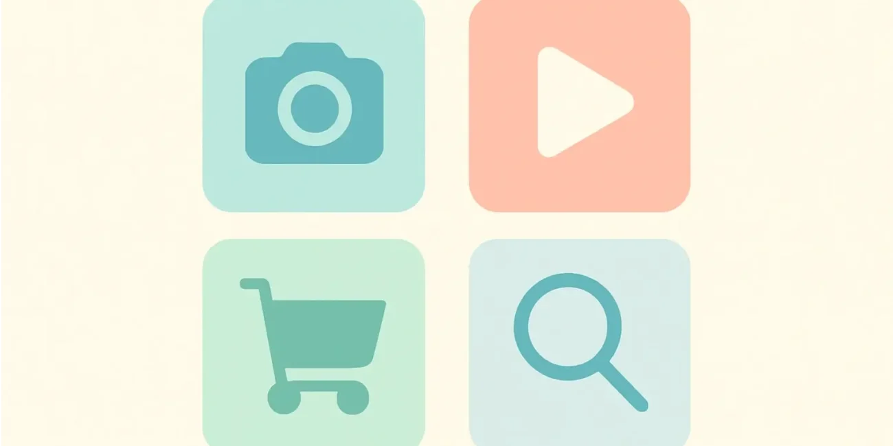 A table comparing the four major social commerce platforms: Instagram, TikTok, Facebook, and Pinterest. It shows their strengths, best uses, and key shopping features.