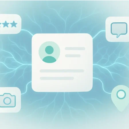 AI tools optimizing a Google Business Profile for better local search visibility