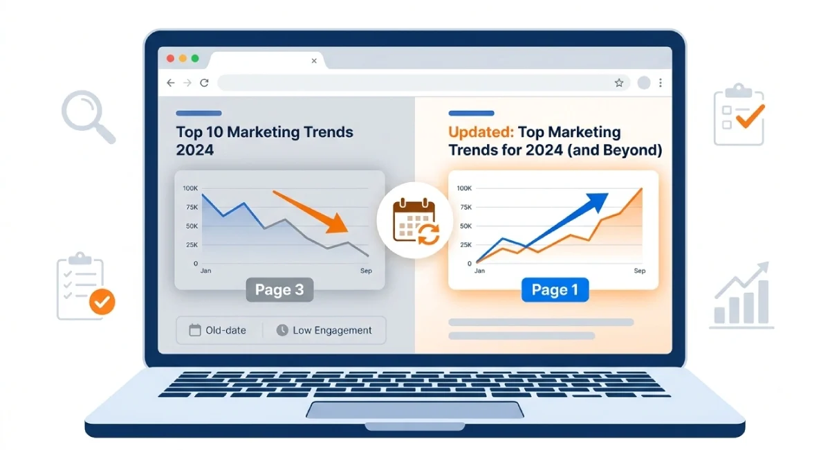 How to Optimizing Old Blog Posts and Recover Lost Google Rankings