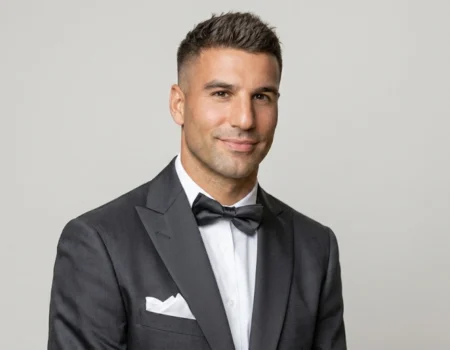 Ramtin Abdo, German-Iranian businessman and former husband of sports broadcaster Kate Abdo, CEO of INA Ventures GmbH in Berlin.