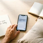 Micro habits change day: five small two-minute morning and evening rituals — breathing before phone, writing one intention, sending a real message, tidying a space, and noting a daily win.