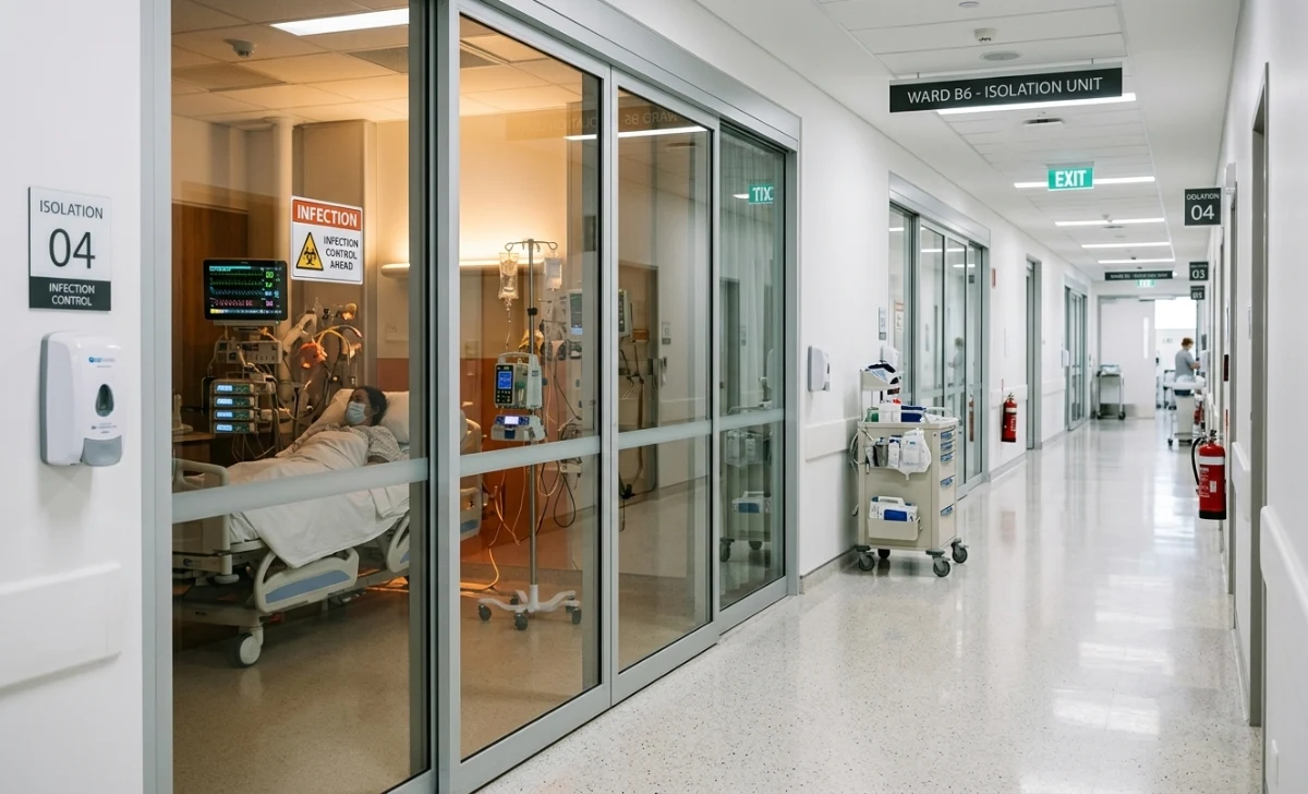 The National Quarantine Unit at the University of Nebraska Medical Center where MV Hondius passengers were monitored