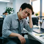 2026 workplace burnout statistics show exhausted employee at desk