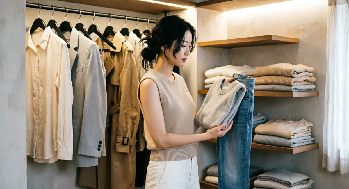 Capsule wardrobe without buying new clothes