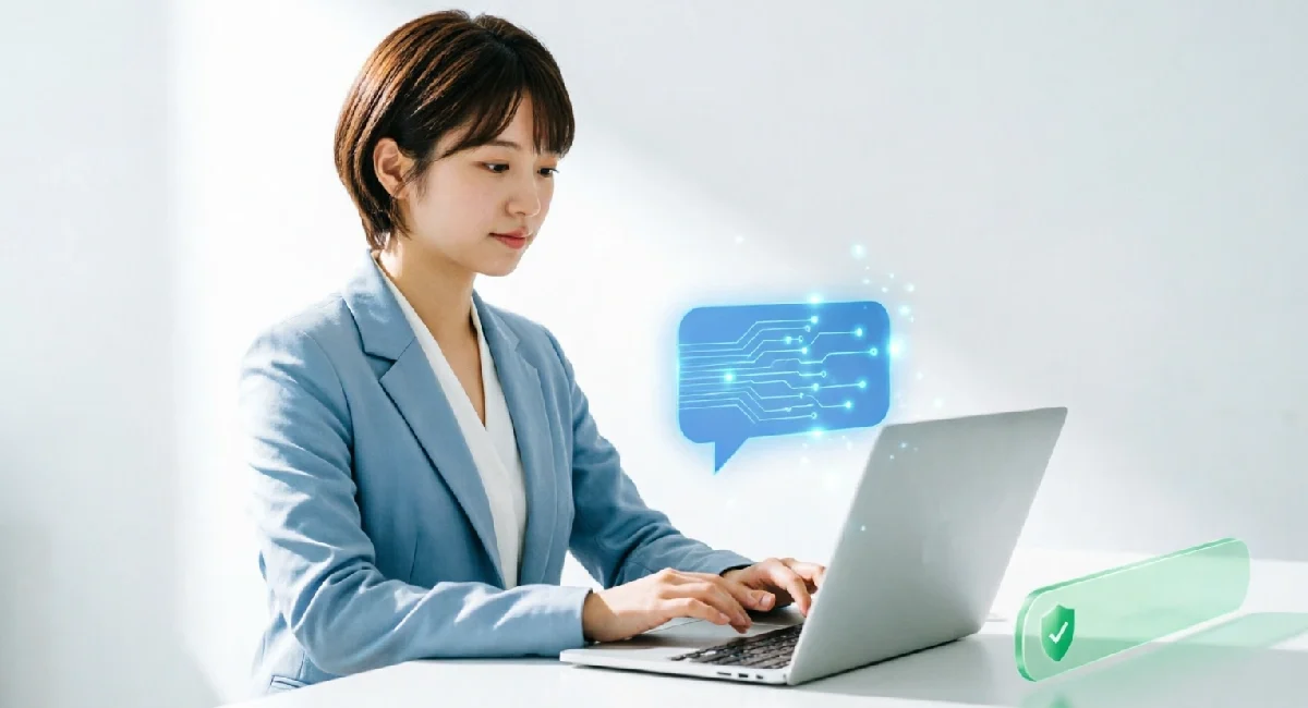 ChatGPT for SEO safely — marketer using AI without Google penalties