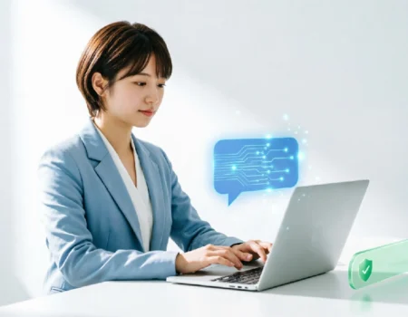 ChatGPT for SEO safely — marketer using AI without Google penalties