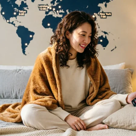long distance friendship tips video call at night