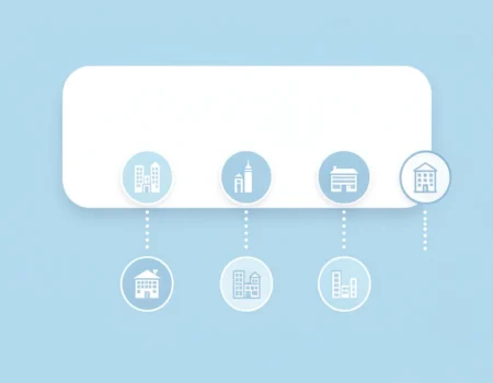 Programmatic SEO for beginners illustration showing one template generating multiple web pages from data