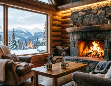 person rebuilding natural cold tolerance near a winter window