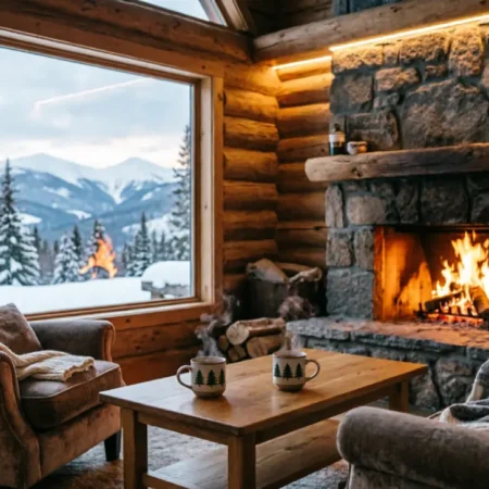 person rebuilding natural cold tolerance near a winter window