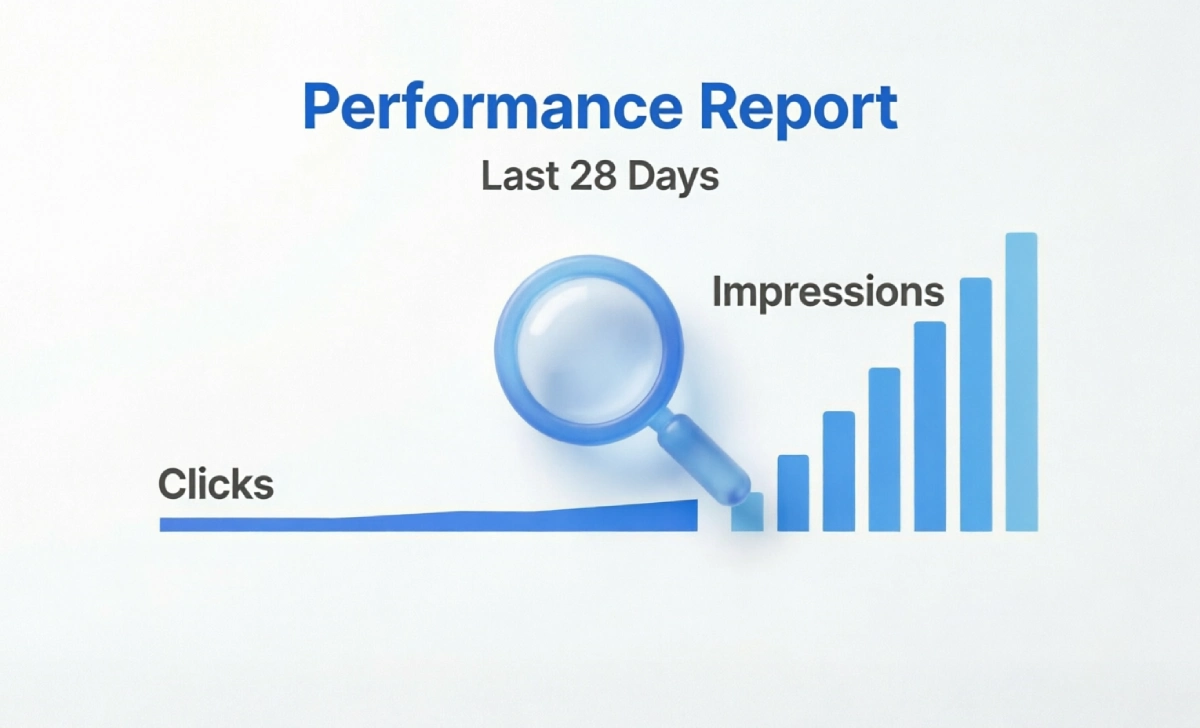 Search Console Zero Clicks caused by low ranking position and zero-click SERP features