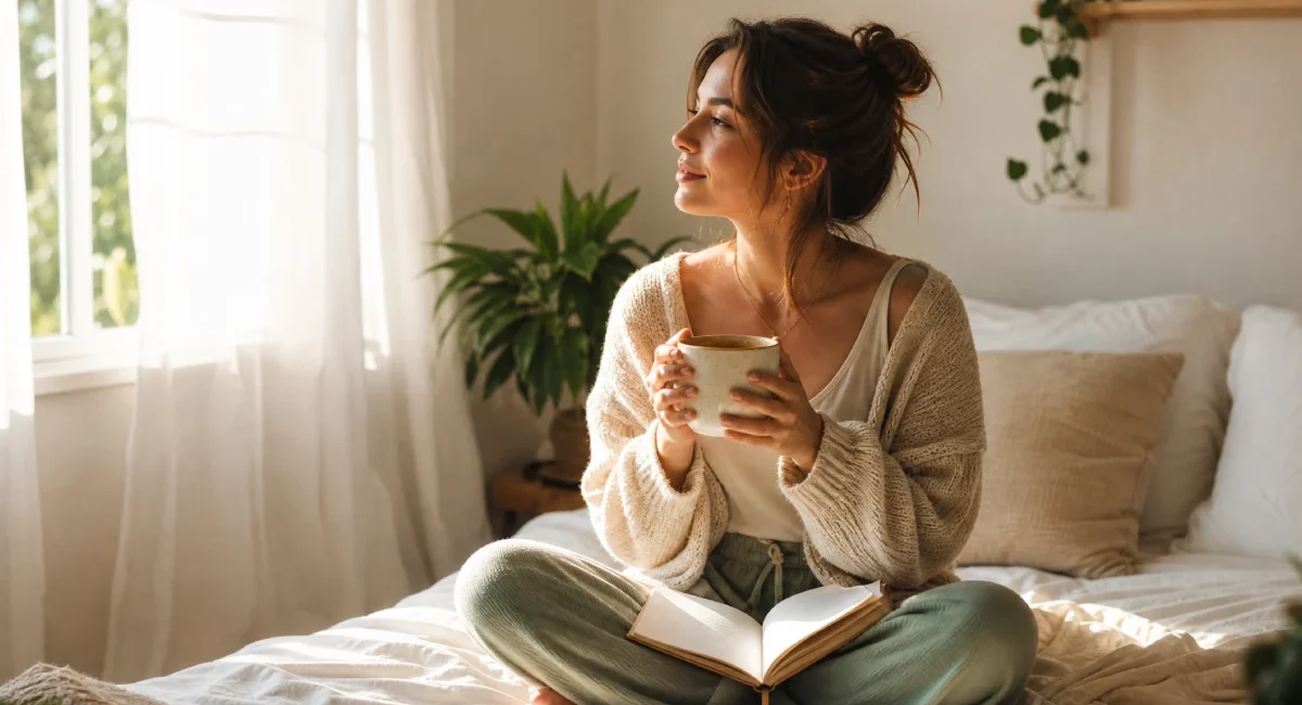 self-care habits mental health morning journaling routine