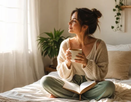 self-care habits mental health morning journaling routine