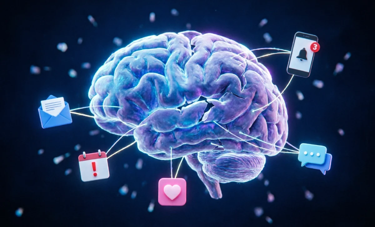 brain science behind time confetti distractions