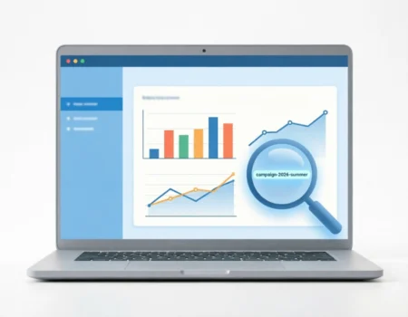 Track email clicks UTM parameters dashboard showing email analytics and click tracking