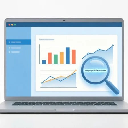Track email clicks UTM parameters dashboard showing email analytics and click tracking