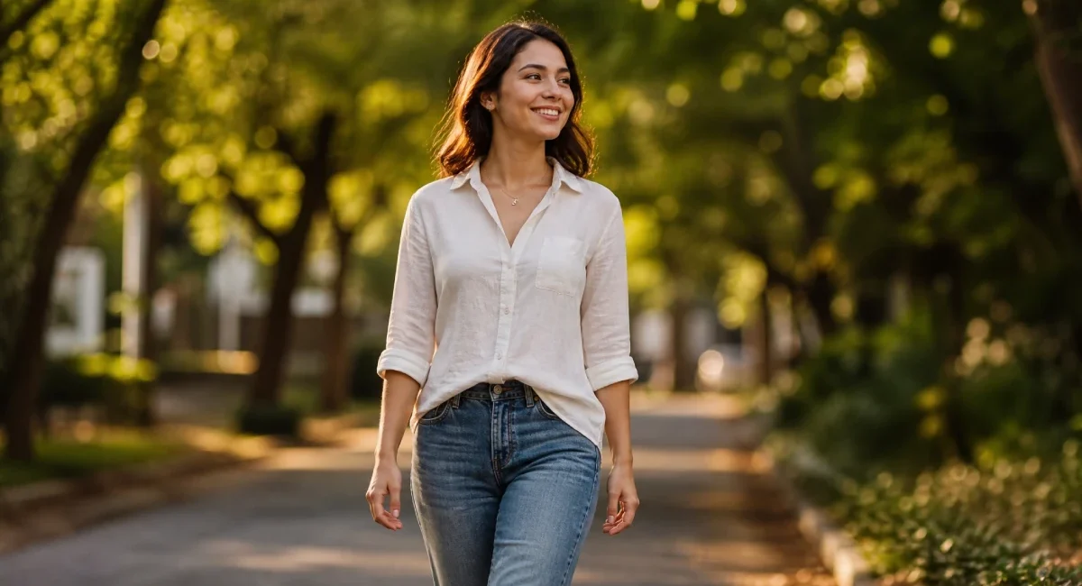 walking after meals benefits shown through evening stroll