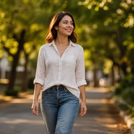 walking after meals benefits shown through evening stroll