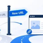 What is 301 redirect explained through URL forwarding illustration for SEO