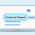 what is a featured snippet example shown on Google search results page