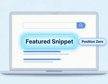 what is a featured snippet example shown on Google search results page