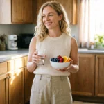 Why metabolic health matters shown through a healthy morning wellness routine